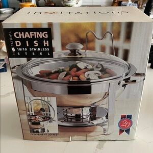 Stainless Steel Chafing Dish - Silver
